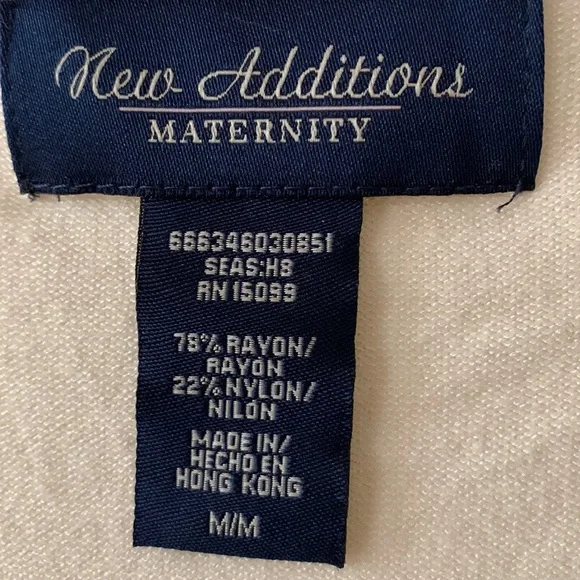 Not for sale (donated) New Addition cardigans sweeter in ivory. - Picture 4 of 4